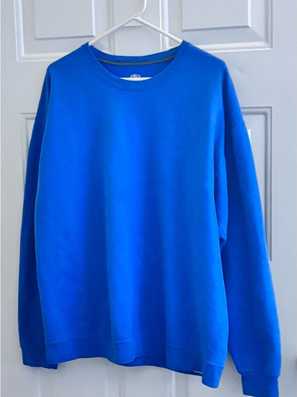 Athletic Works Men's Crewneck Sweatshirt - Royal Blue